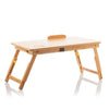 InnovaGoods Taitettava Bambupöytä - pöytä läppärille