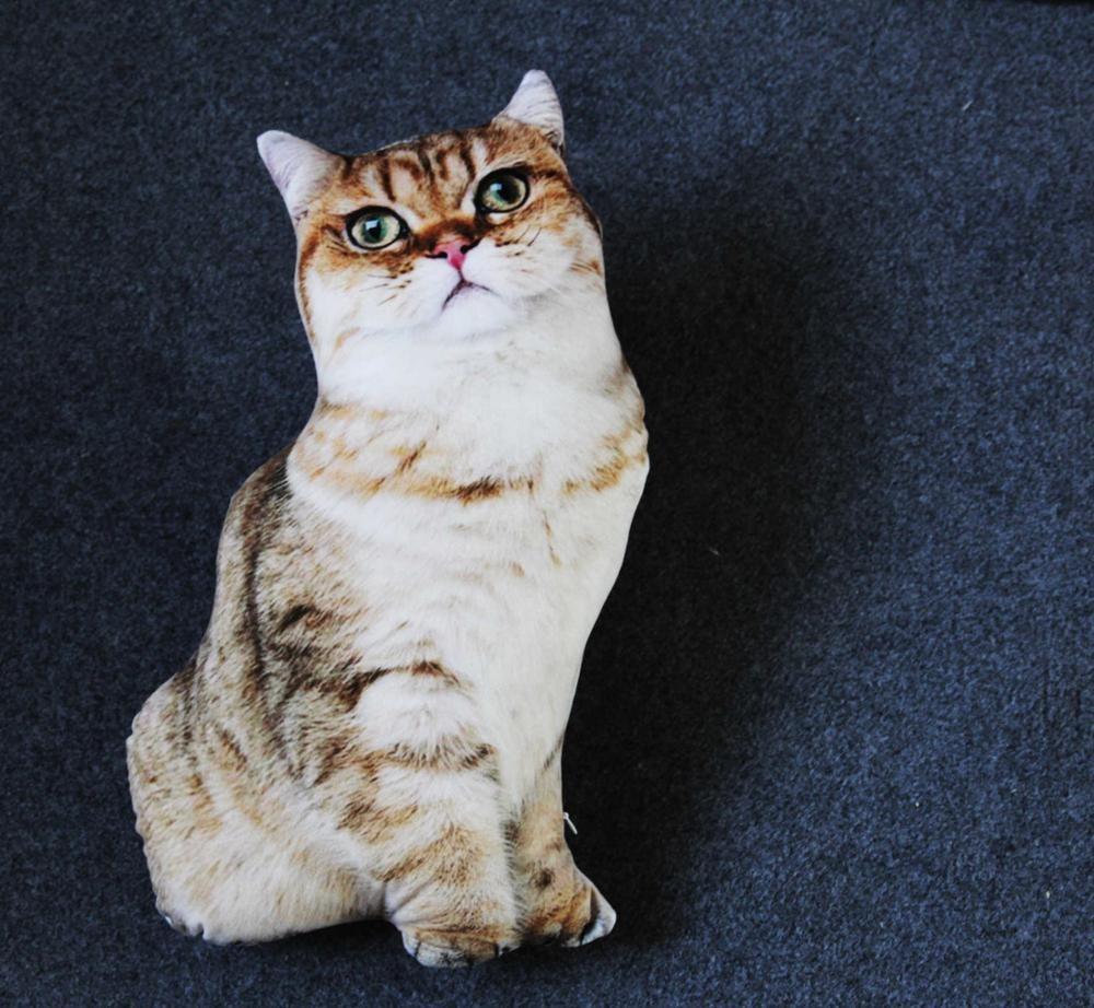 3D Kissatyyny - realistinen kissan kuvalla varustettu tyyny Lahjakauppa LahjaShop.com SuperStore - Parhaat lahjat Kissa 1 lahjaideat ja lahjaideoita lahjashop
