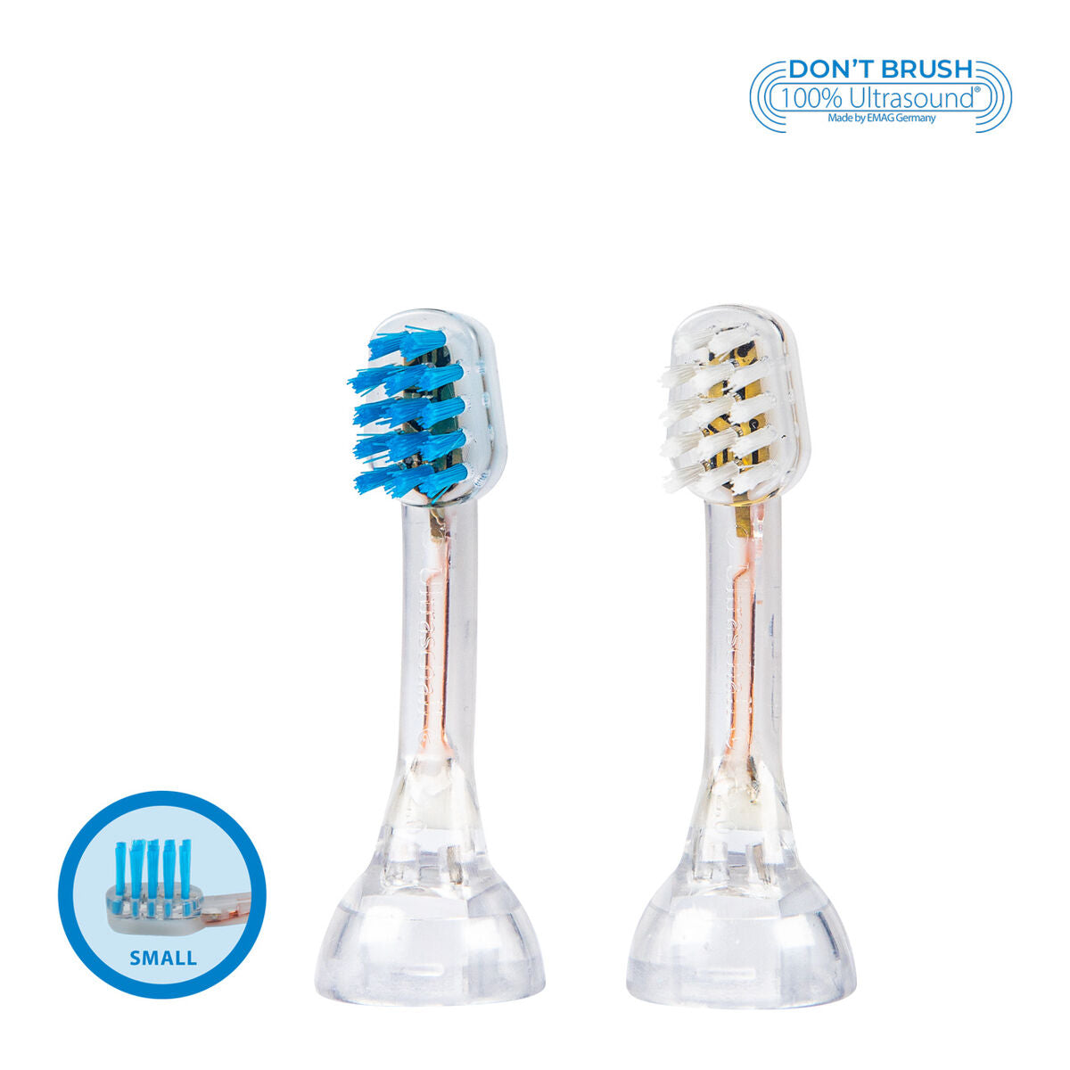 emmi®-dent Lasten Ultraäänivaihtopäät Platinum hammasharjaan 2kpl