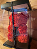 Lataa kuva Galleria-katseluun, Ruusunalle ja lahjapakkaus käsityönä 25cm (eri värejä)